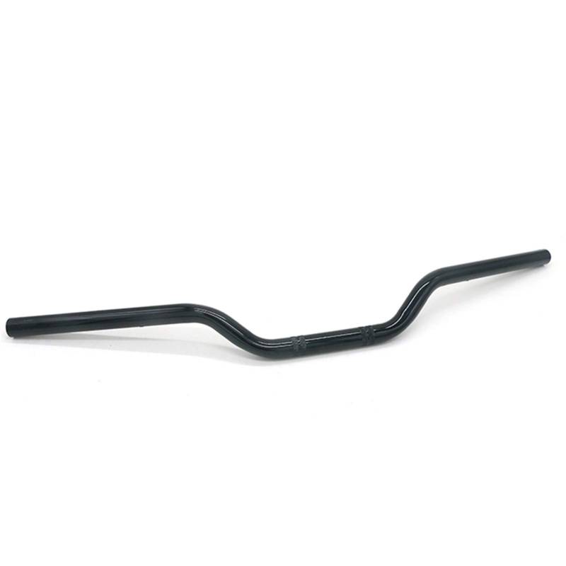 Motorrad Lenker 7/8 "22mm Retro Motorrad Lenker Motorrad Griff Balken für Cafe Racer Tracker Scrambler Bobber MT09 NC750X Lenkrad(Black) von GBYUHAIJUN