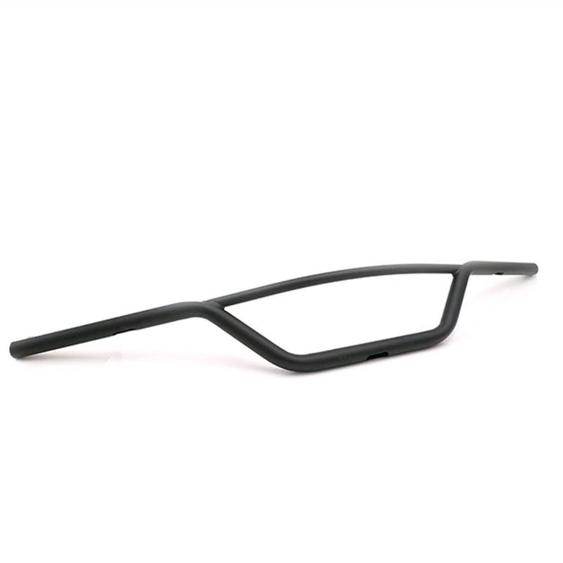 Motorrad Lenker Motorrad 22mm 25mm Lenkrad Lenker Retro Motorrad Griff Bars für XL883 XL1200 x 48 Dyna Softail Chopper Cafe Racer(22mm Black) von GBYUHAIJUN