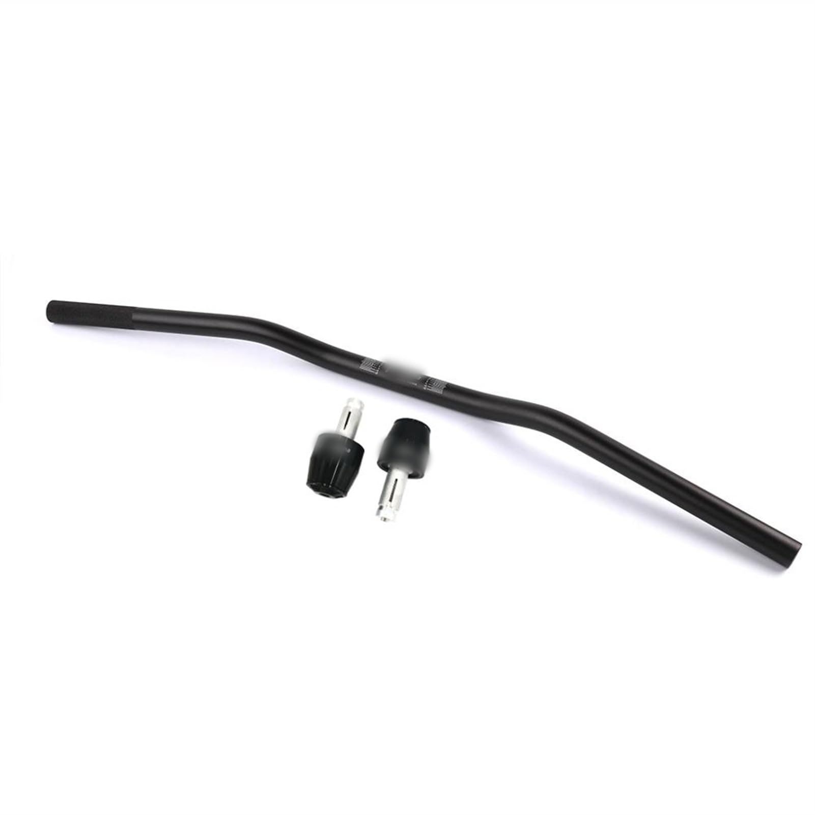 Motorrad Lenker Universal Motorrad 22mm Lenker Lenkrad Schwarz(Black with bar ends) von GBYUHAIJUN