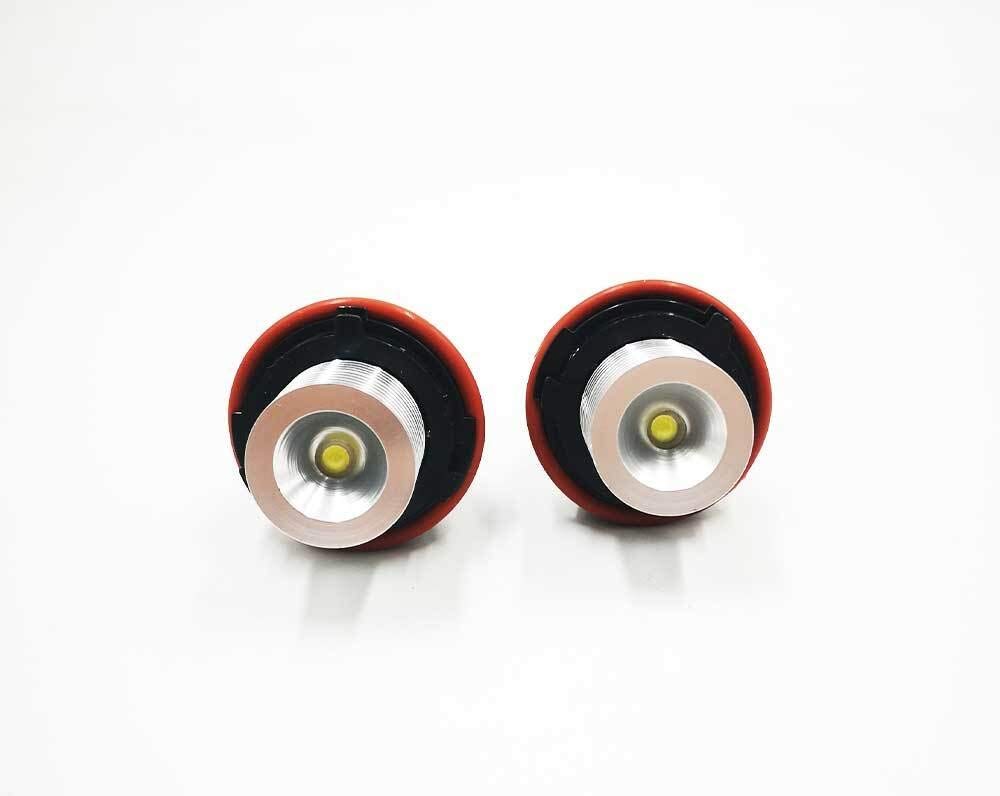 Angel Eyes,Angel Eye Halo Auto blinkend 2 STÜCKE for BMW E39 E53 E60 E61 E63 E64 E65 E66 E87 525i 530i XI 545i M5 Fehlerfreie LED-Angel Eyes Marker Lights Birnen(Red) von GBZIJIE