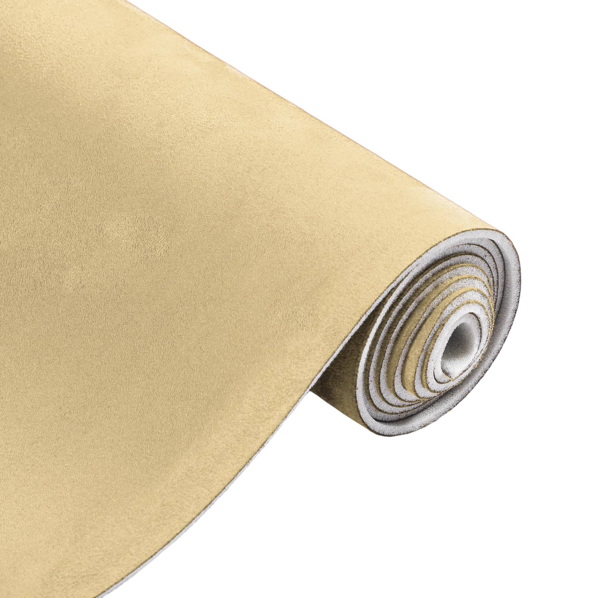 Dachhimmel Stoff,Dachhimmel Dachhimmel Stoff Schaum Rückseite for Auto Innen Dach Reparatur Beige Zubehör(193cmx145cm Beige) von GBZIJIE