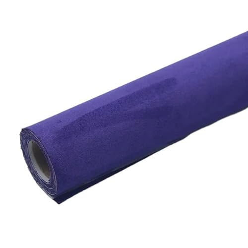 Dachhimmel Stoff,Dachhimmel Dachhimmel Stoff for Auto Innenpolster Dekor Reparatur Selbstklebende Wildleder Aufkleber Patches(Purple,50x300cm) von GBZIJIE