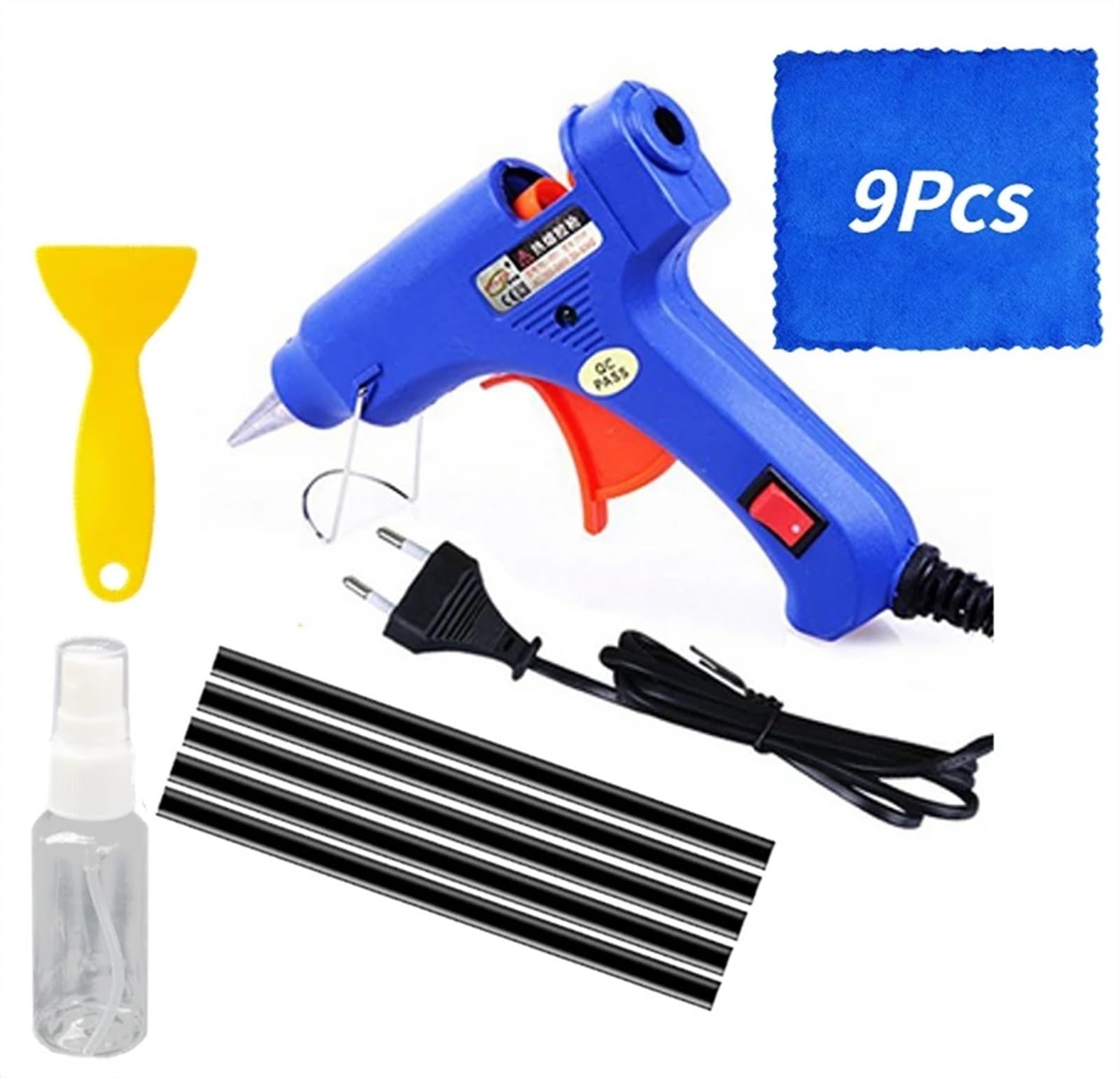 Dellen Reparaturset Auto,Beulenzieher Auto Auto Dent Remover Kit Automotive Dent Reparatur Werkzeug Dent Puller Auto Paintless Reparatur Kit Körper Saugnapf Reparatur Werkzeuge for Auto(Set 4-9Pcs) von GBZIJIE