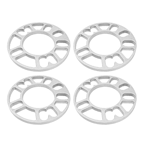 Spurverbreiterung,Spurplatten 4 Packungen Leichtmetallrad Spacer Universal 4x100 4x114.3 5x105 5x108 5x114.3 5x120(3mm) von GBZIJIE