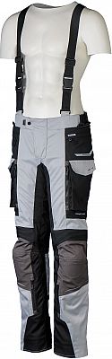 GC Bikewear Arco, Textilhose wasserdicht - Hellgrau/Grau/Schwarz - 5XL von GC Bikewear