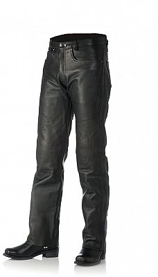 GC Bikewear Bullet, Lederhose - Schwarz - 32 von GC Bikewear