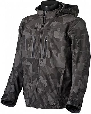 GC Bikewear Downtown Camo, Textiljacke - Dunkelgrau/Grau - 10XL von GC Bikewear