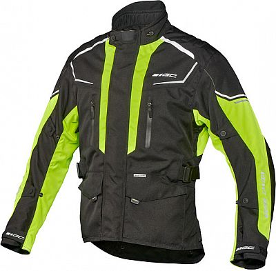 GC Bikewear Kingston, Textiljacke - Schwarz/Neon-Gelb - 8XL von GC Bikewear