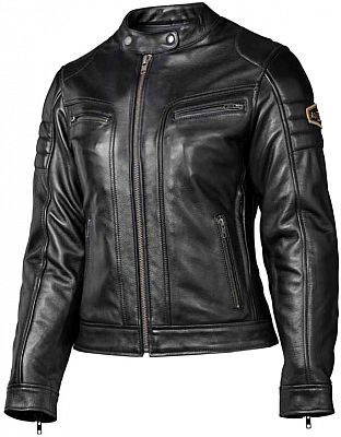 GC Bikewear Murray, Lederjacke Damen - Schwarz - 38 von GC Bikewear