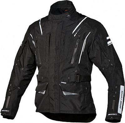 GC Bikewear Nelson, Textiljacke wasserdicht - Schwarz - S von GC Bikewear