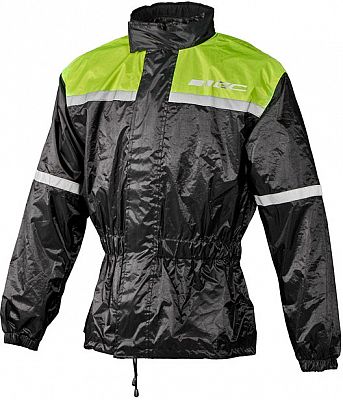 GC Bikewear Tornado, Regenjacke - Schwarz/Neon-Gelb - 4XL von GC Bikewear