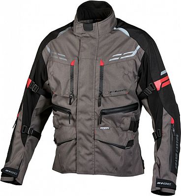 GC Bikewear Ventura, Textiljacke wasserdicht - Grau/Schwarz - L von GC Bikewear