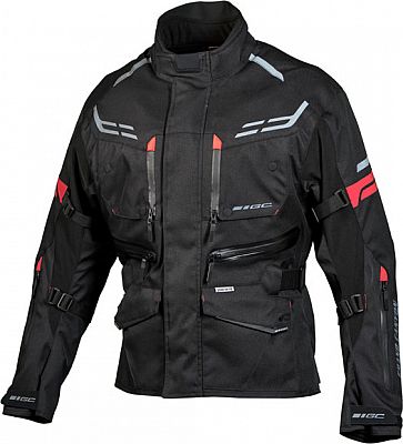 GC Bikewear Ventura, Textiljacke wasserdicht - Schwarz - S von GC Bikewear