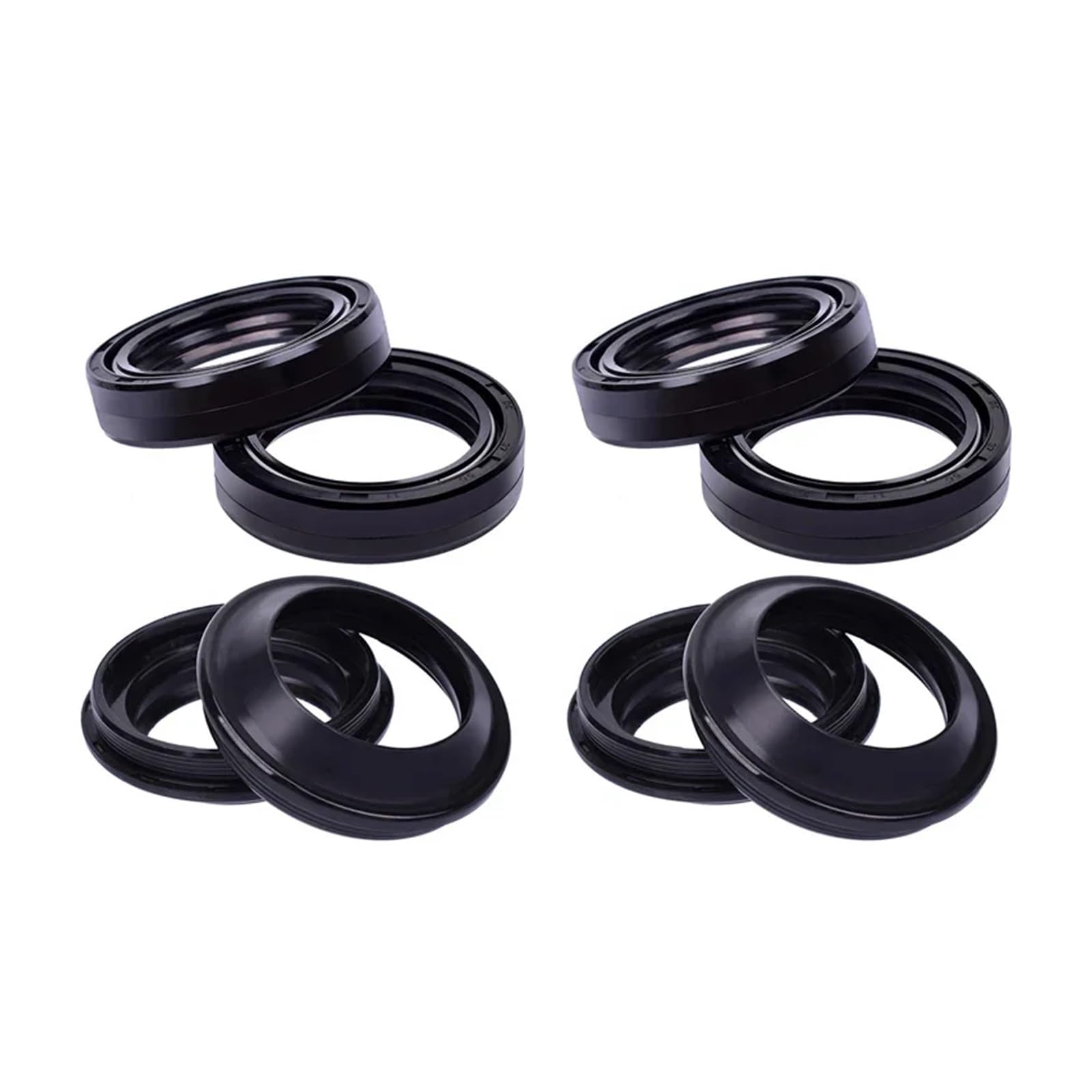 37x50x11 37 50 Motorrad-Vorderradgabel-Öldichtung und Staubdichtungsabdeckung for GS700ES VS700 Intruder GS750L GS750E XN85 GSX1000(4xOil seal 4xcover) von GCAQKPSA