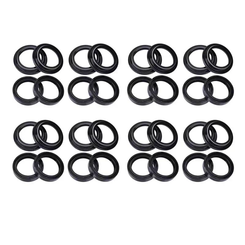 40x52x10 40x52 Motorrad Gabel Suspension Dämpfer Öl Dichtung 40 52 Staub Abdeckung for 125 TWENTY 2015-2016 125TY 2015-2016(16pc seal 16pc cover) von GCAQKPSA