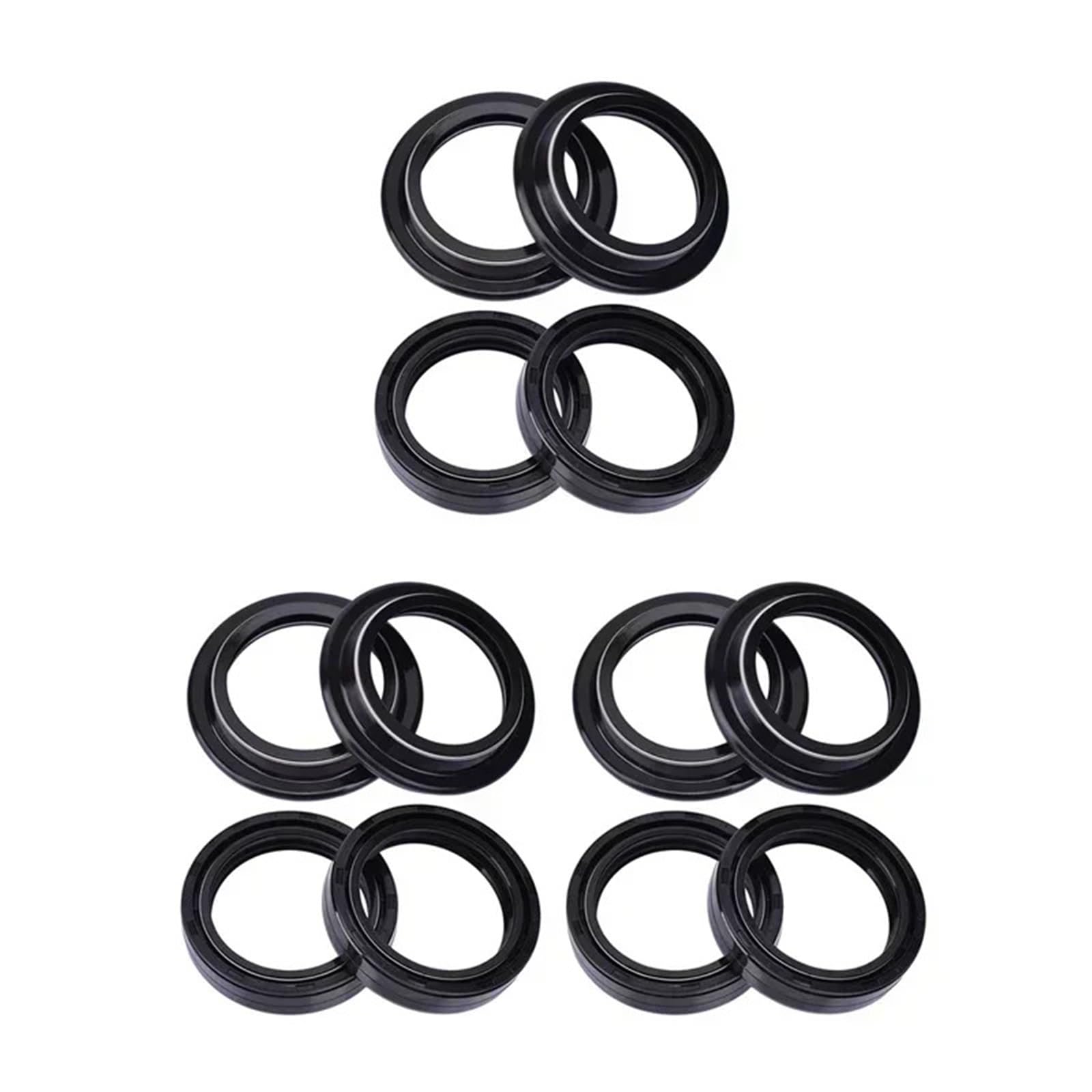 40x52x10 40x52 Motorrad Gabel Suspension Dämpfer Öl Dichtung 40 52 Staub Abdeckung for 125 TWENTY 2015-2016 125TY 2015-2016(6pcs seal 6pc cover) von GCAQKPSA