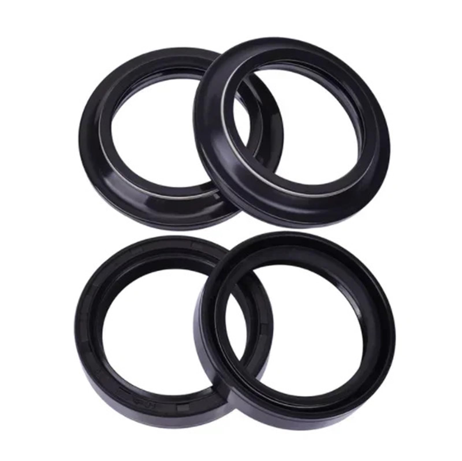 40x52x10 40x52 Motorrad Gabel Suspension Dämpfer Öl Dichtung 40 52 Staub Abdeckung for RS50 06-10 RX50 2011 SX50 2011-2013(2pcs seal 2pc cover) von GCAQKPSA