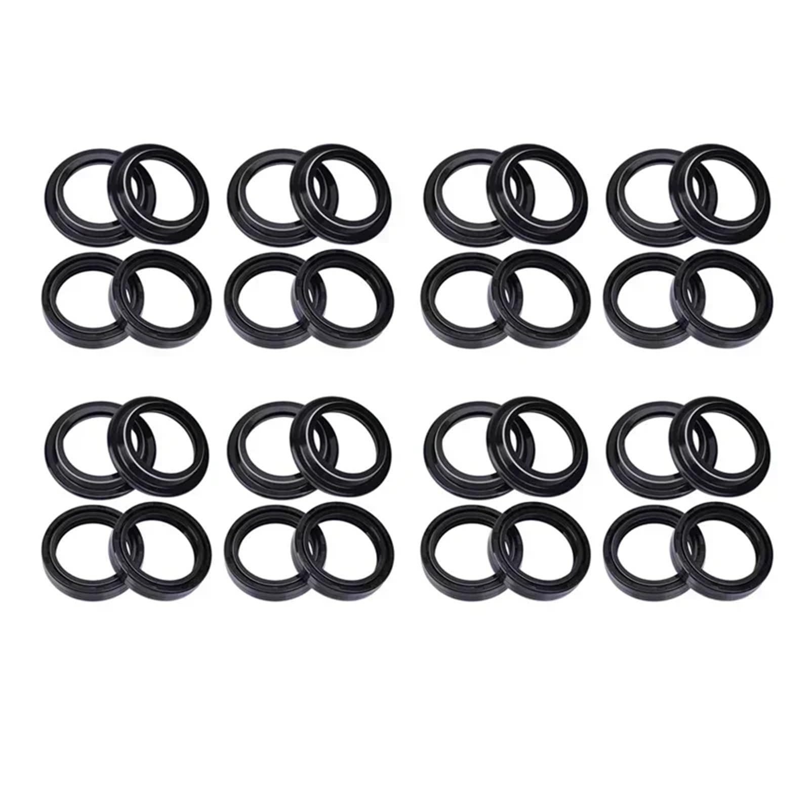 40x52x10 40x52 Motorrad Gabel Suspension Dämpfer Öl Dichtung 40 52 Staub Abdeckung for RX125 1991-2011 SX125 SX 125 2011(16pc seal 16pc cover) von GCAQKPSA