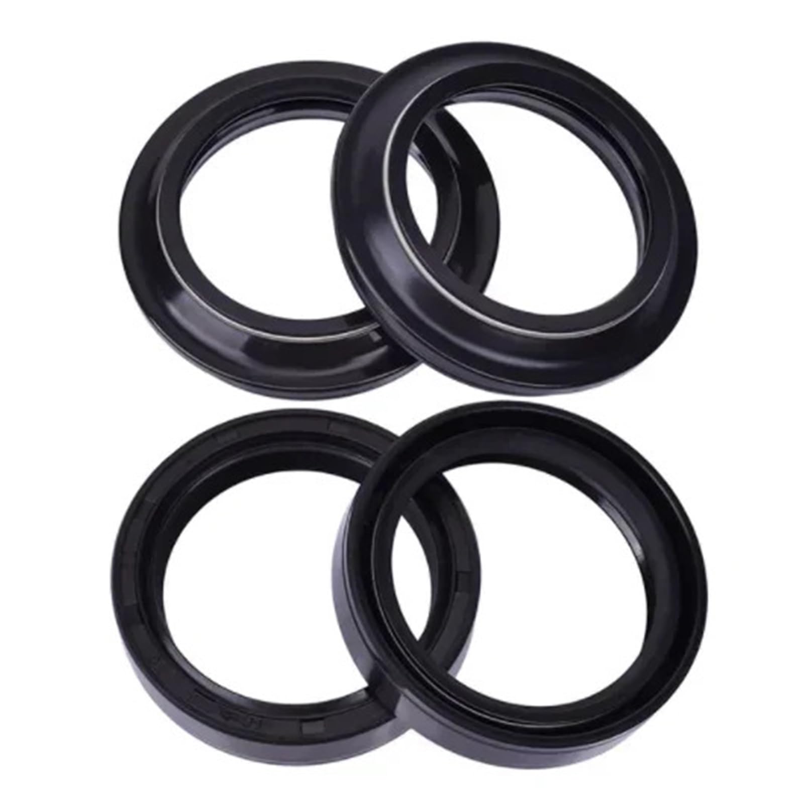 40x52x10 40x52 Motorrad Gabel Suspension Dämpfer Öl Dichtung 40 52 Staub Abdeckung for RX125 1991-2011 SX125 SX 125 2011(2pcs seal 2pc cover) von GCAQKPSA