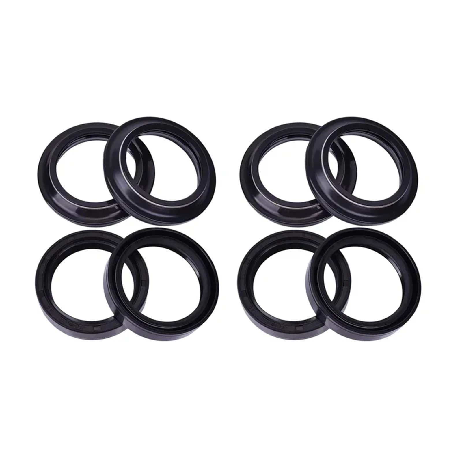 40x52x10 40x52 Motorrad Gabel Suspension Dämpfer Öl Dichtung 40 52 Staub Abdeckung for SX125 2011 TUAREG RALLY125 85-1988(4pcs seal 4pc cover) von GCAQKPSA