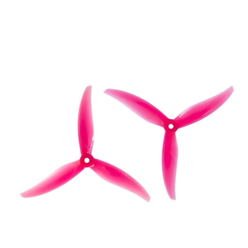 10 Paare (10 Vorwärts + 10 Rückwärts) 5127.5 3 Propeller kompatibel mit FPV Freestyle 5 Zoll Drone DIY(10Pairs Pink) von GCNMPJ