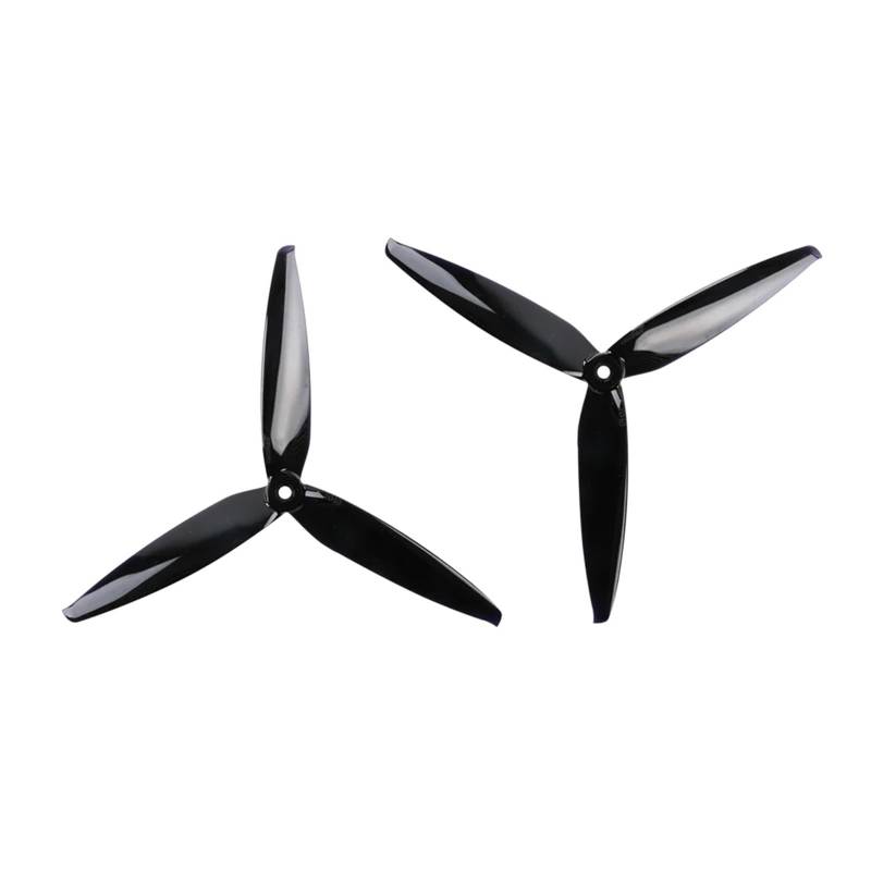 10 Paare (10CW + 10CCW) 7040 7X4X3 3 PC-Propeller, kompatibel mit RC FPV Freestyle 7 Zoll Long Range LR7 Drone DIY(10Pairs Black) von GCNMPJ