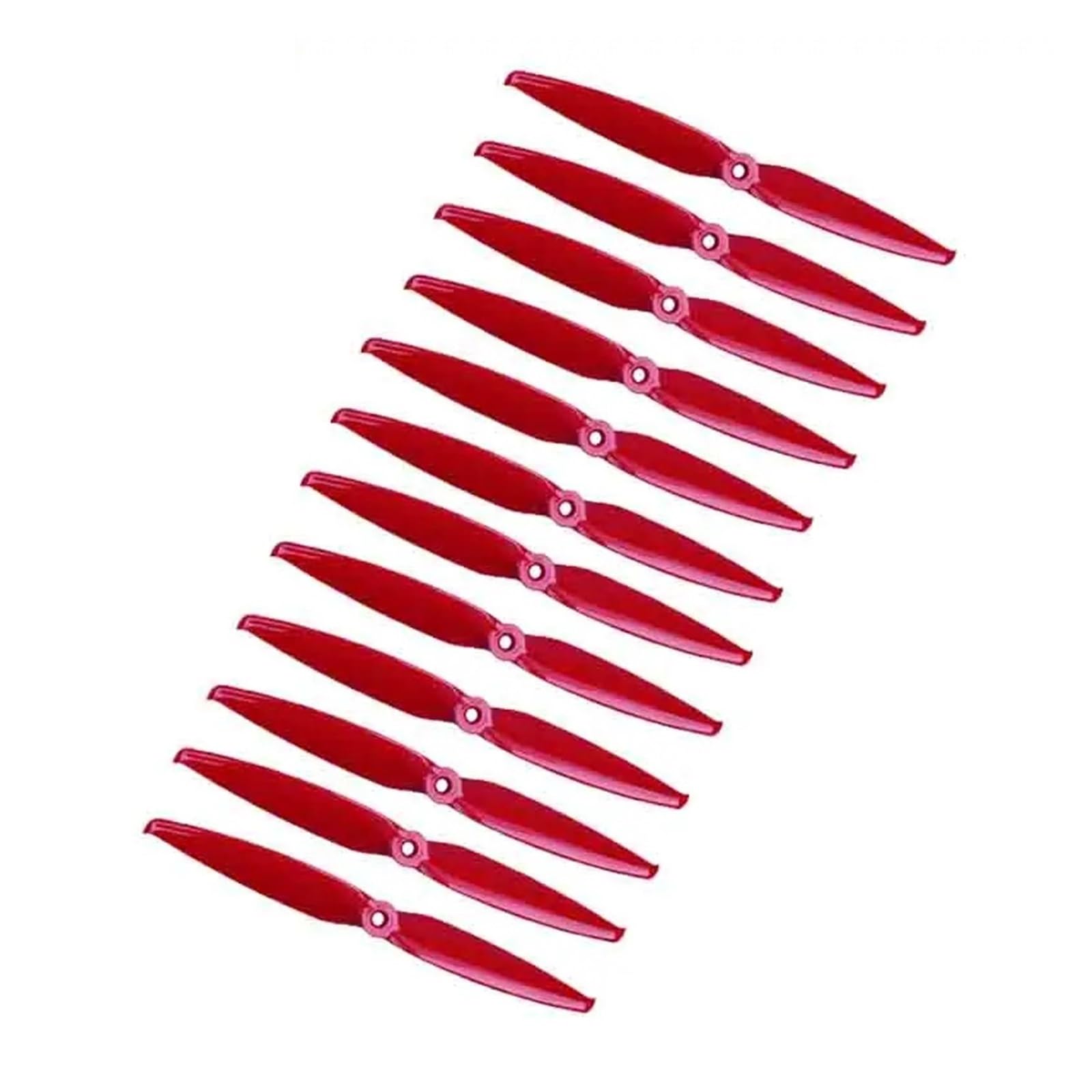 10 Paare kompatibel 6042 6 Zoll 2 Propeller kompatibel 24xx bürstenloser Motor FPV Racing Quadcopter Rahmen Kit(Red) von GCNMPJ