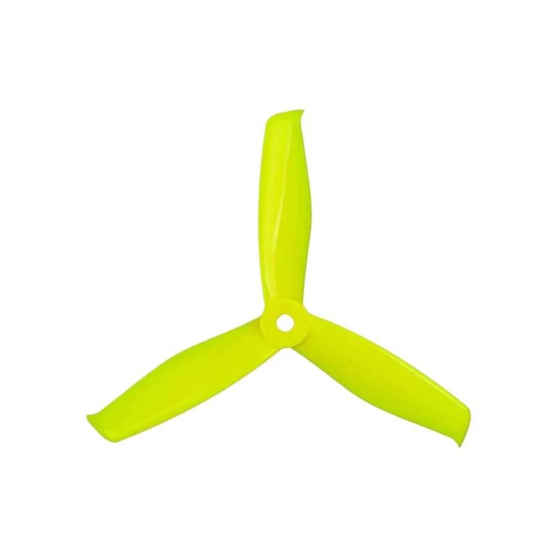 10 Paare kompatibel mit 5055S-3 5 Zoll 3 drei Propeller kompatibel mit 2205 bürstenlosem Motor kompatibel mit 5 Zoll FPV Racing Frame Kit(Yellow) von GCNMPJ