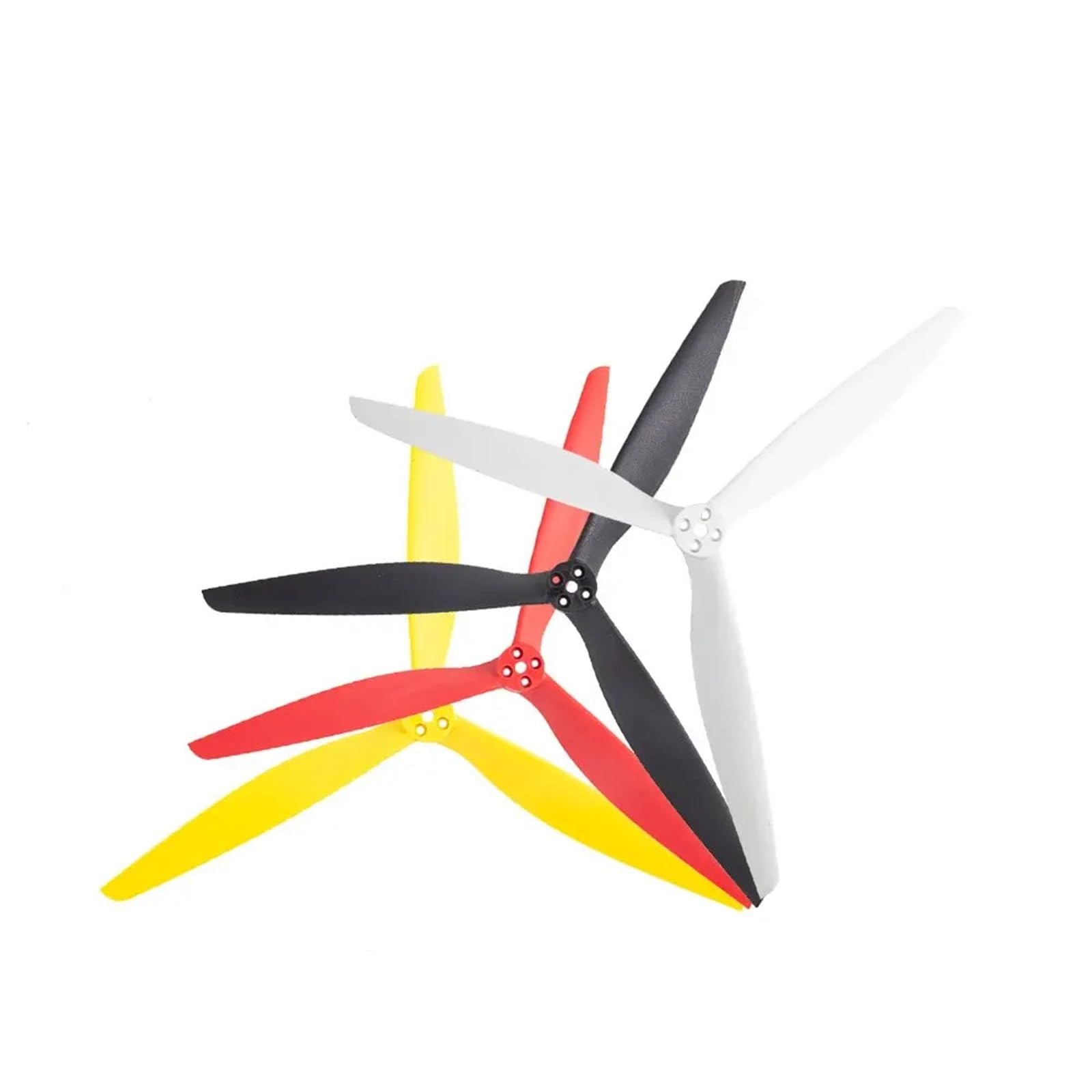 2 Paar (2CW+2CCW) X-CLASS 1310 13X10X3 3 Propeller Carbon Nylon/Fiberglas Nylon kompatibel RC 13 Zoll X-CLASS(2Pairs Glass Yellow) von GCNMPJ