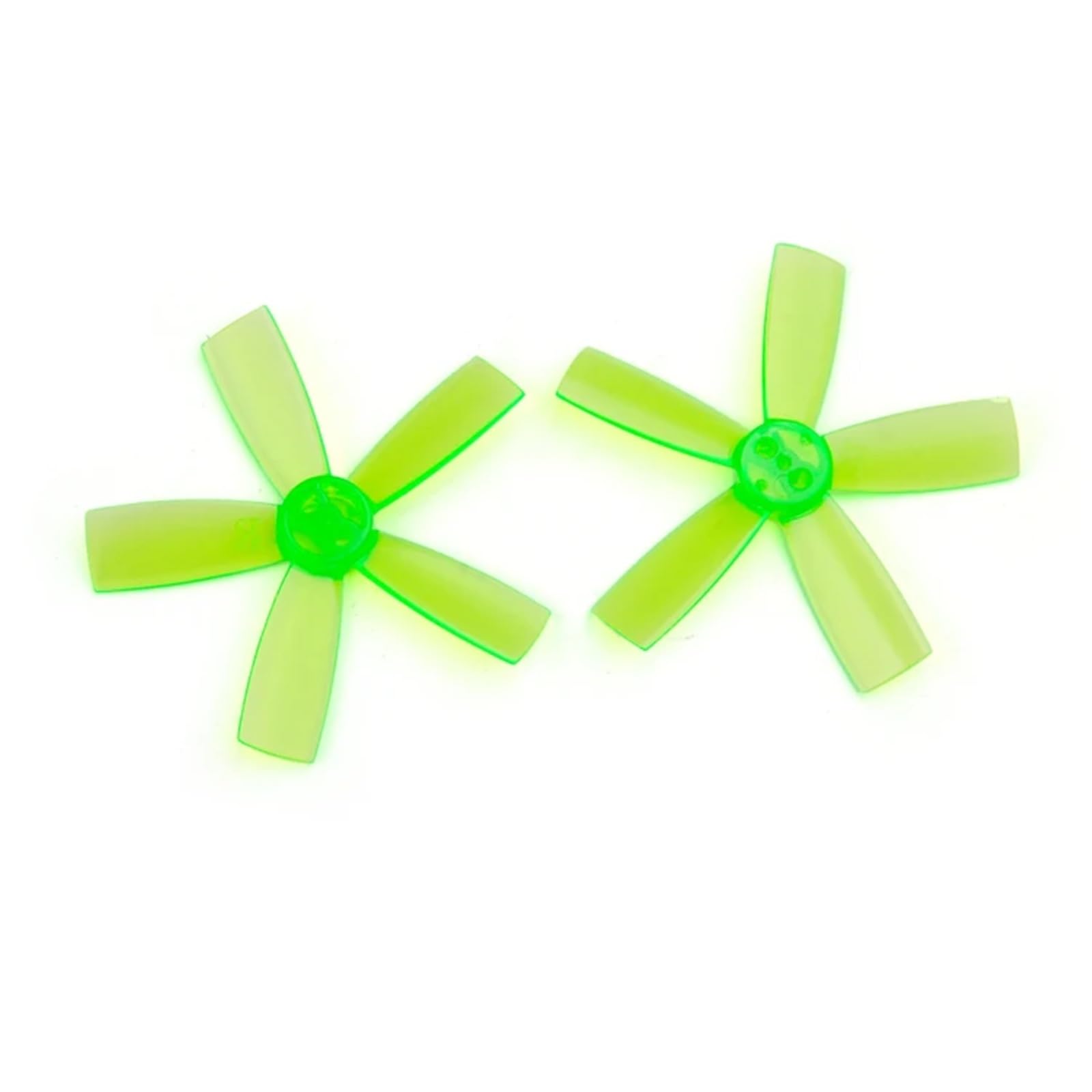 2 Paar 2035 Propeller 2,0 Zoll 50,8 mm PC-Propeller 5-Paddel CW CCW Propeller Kompatibel mit FPV Racing Drone Quadcopter F21192/97(Green) von GCNMPJ