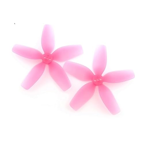 2 Paar 4 Stück DT2.9X2.5X5 2925 5 PC Propeller Ersatz Kompatible FPV Drohne DIY(Pink) von GCNMPJ