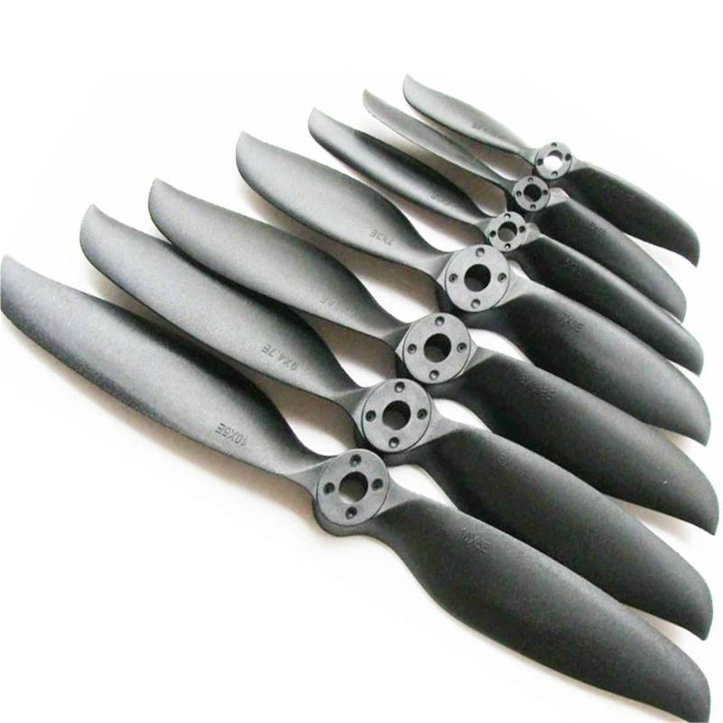 5 Stück Hartpropeller 4.1X4.1E 4.75X4.75E 5X5E 6X4E 7X3E 7X4E 8X3.8E 8X6E 10X5E 10X6E Kompatibles RC-Flugzeug-Festflügel-DIY-Zubehör(5PCS 10X5E) von GCNMPJ