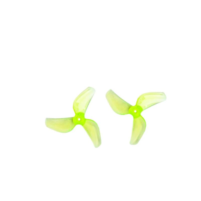 8 Paar (8 vorwärts + 8 rückwärts) 1219S 31 mm 3-Blatt-Ultraleichtpropeller, kompatibel mit FPV-Drohne 0702 29000KV DIY(8Pairs 1mm Green) von GCNMPJ