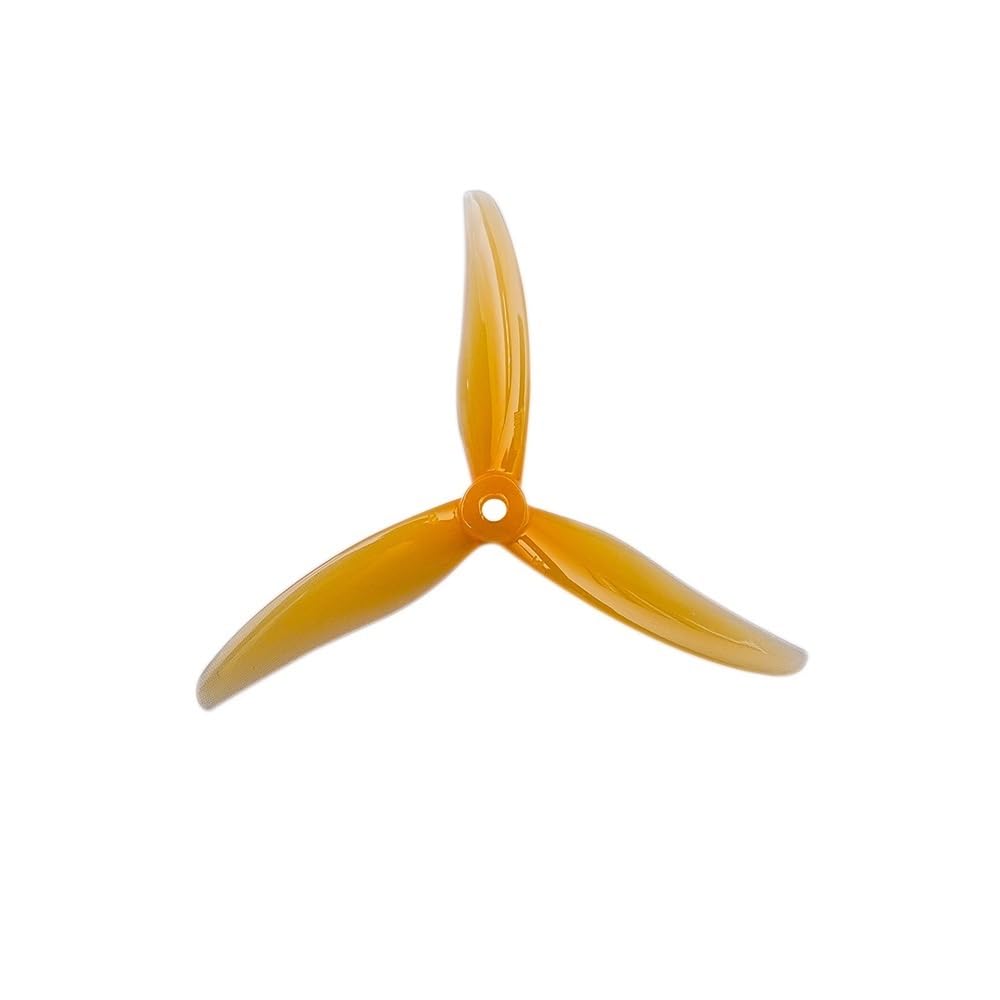 8 stücke/4 Pairs 3 Laufrad Propeller F3 F4 F3S F4S 3 5,1 x3 x3 4 5,1 x 3,6 x3 PC Requisiten Racing FPV Drone(F4S Mango Yellow) von GCNMPJ