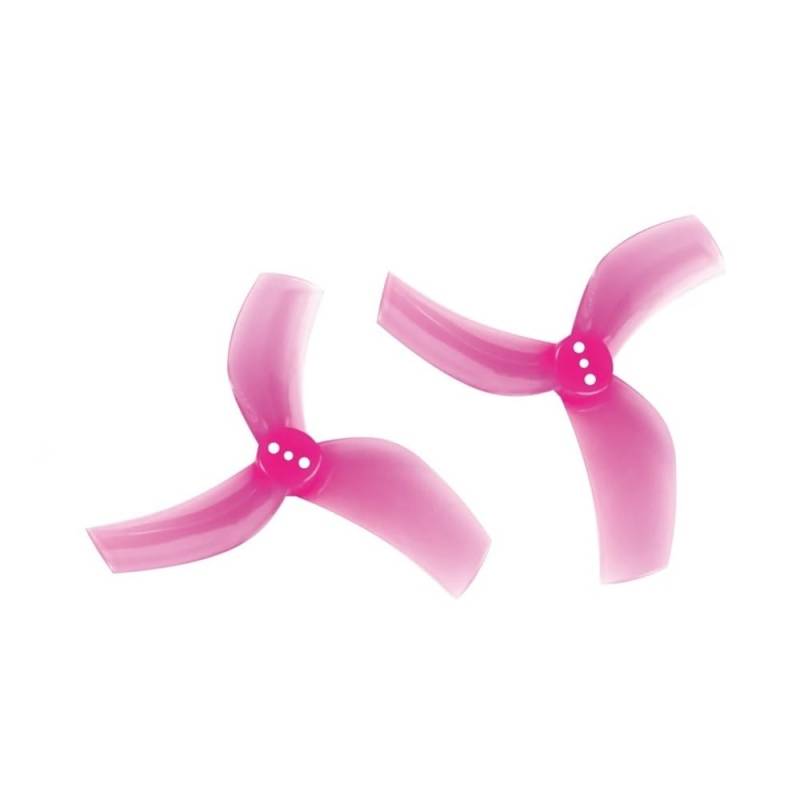 D63 Impeller 63mm 2,5 Zoll 3 Laufrad Propeller 8Stk/4 Paar for RC FPV Racing Freestyle Zahnstocher Impeller Drone(Pink) von GCNMPJ