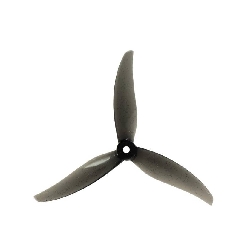 Geeignet for FPV Racing Freestyle 4 Stück/2 Paar 5127.5 5 Zoll 3 Impeller/Tri-Impeller Propeller Props FPV Freestyle Drone Zubehör(2 pair Black) von GCNMPJ