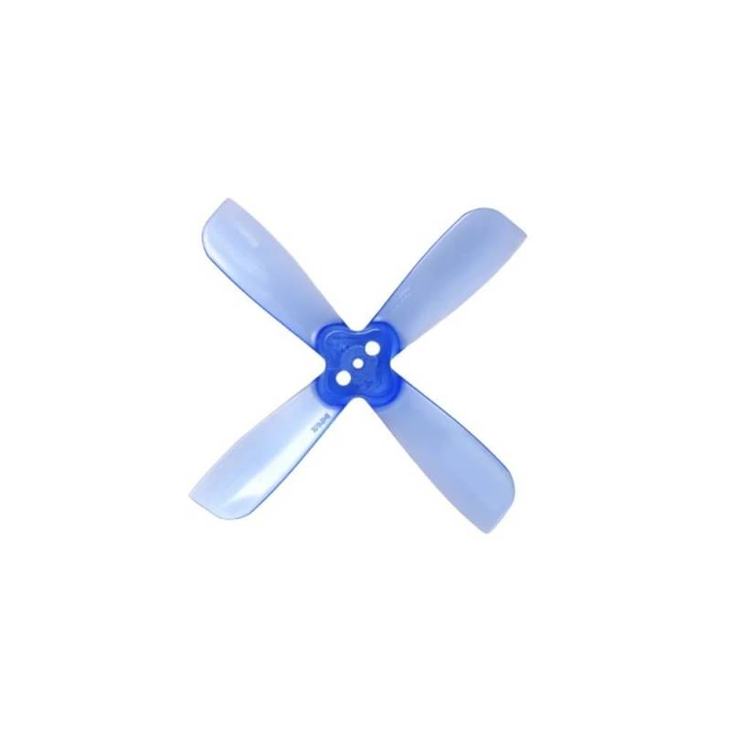 Geeignet for RC FPV Racing Freestyle 6 Paare 2035BN 2035 2X3.5X4 4 Impeller 2 Zoll PC Propeller 3 Löcher 2 Zoll Zahnstocher Drohne(6Pairs Blue) von GCNMPJ