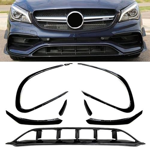 FRONT SPOILER passt für Mercedes C117 CLA Facelift von GCP