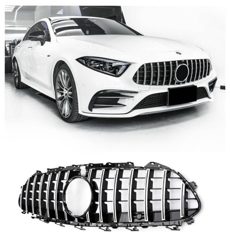 GCP Grill Sport Kühlergrill passt für Mercedes C257 CLS PANAMERICANA AMG GT DESIGN von GCP