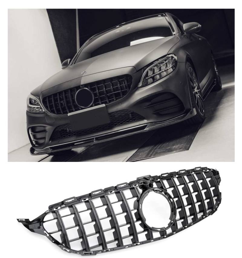 GCP Grill Kühlergrill 360° passt für Mercedes W205 FACELIFT Panamericana AMG GT DESIGN von GCP