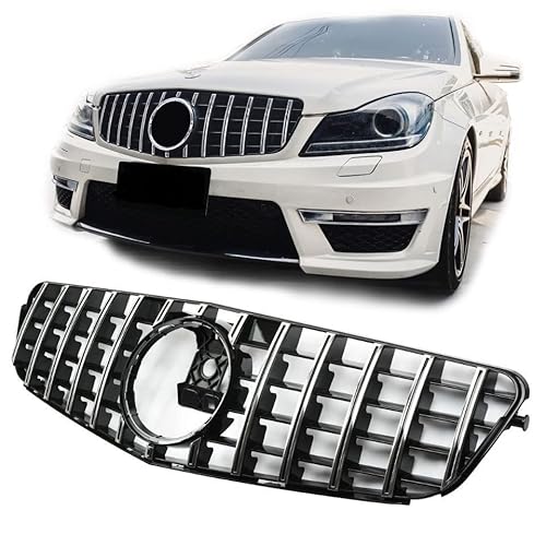 GCP Grill Sport Kühlergrill Chrom passt für Mercedes W204 PANAMERICANA AMG GT DESIGN von GCP