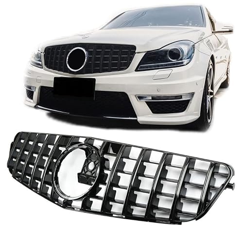 GCP Grill Sport Kühlergrill Schwarz passt für Mercedes W204 PANAMERICANA AMG GT DESIGN von GCP