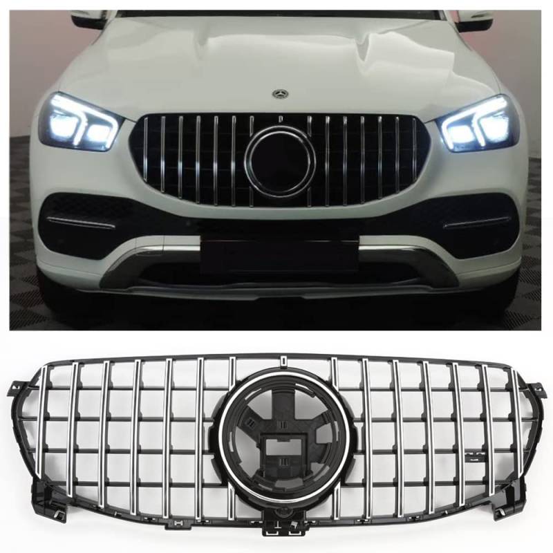 GCP Grill Sport Kühlergrill passt für Mercedes V167 GLE AB 2019 PANAMERICANA AMG GT DESIGN von GCP