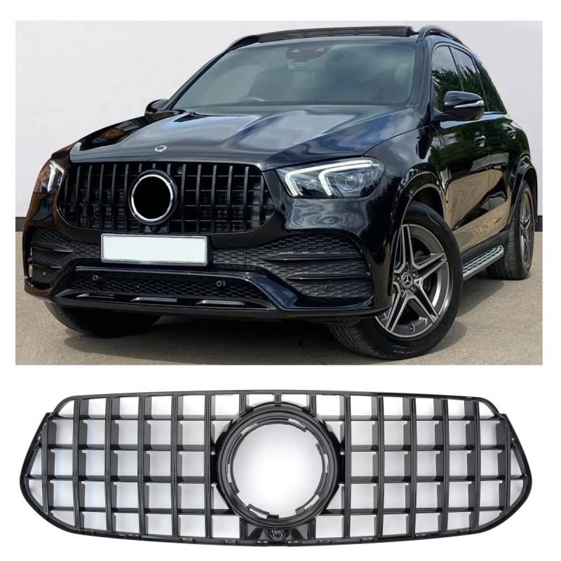 GCP Grill Sport Kühlergrill passt für Mercedes V167 GLE AB 2019 PANAMERICANA AMG GT DESIGN von GCP