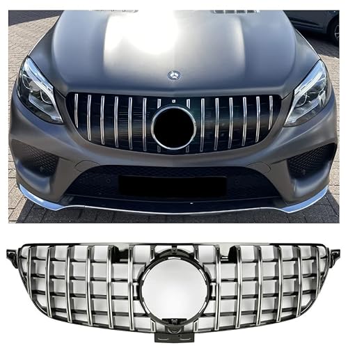 GCP Grill Sport Kühlergrill passt für Mercedes W166 GLE AB 2015 PANAMERICANA AMG GT DESIGN von GCP