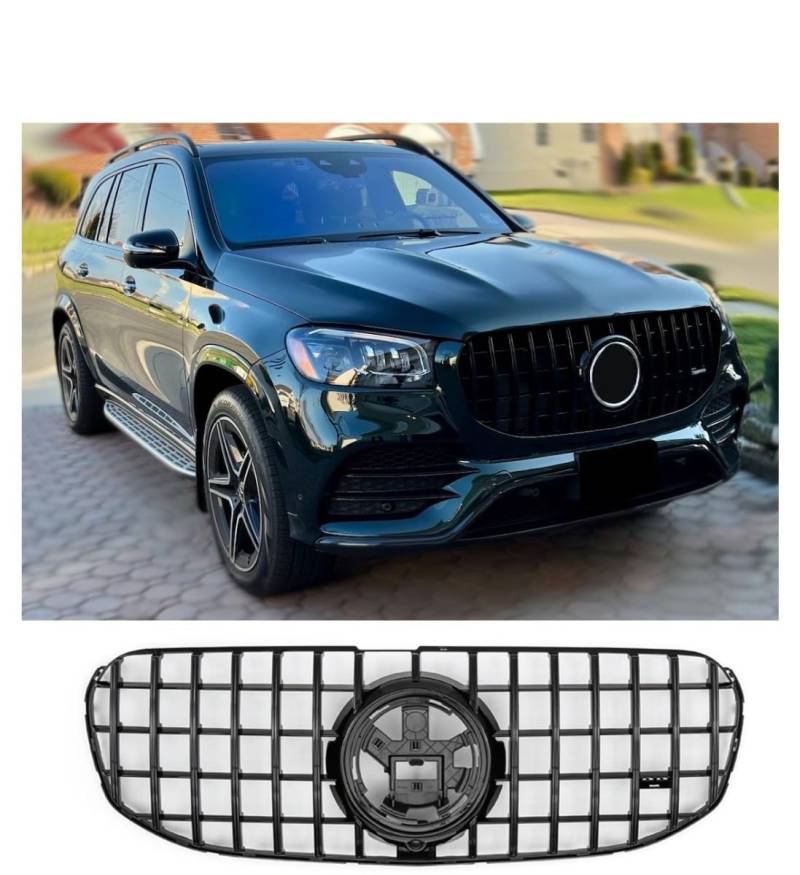 GCP Grill Sport Kühlergrill passt für Mercedes X167 GLS PANAMERICANA AMG GT DESIGN von GCP