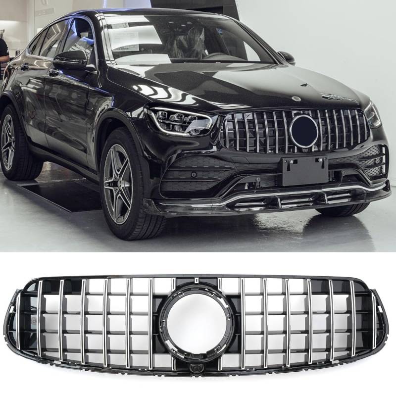 GCP Grill Sport Kühlergrill passt für Mercedes X253 GLC FACELIFT Panamericana AMG GT DESIGN von GCP