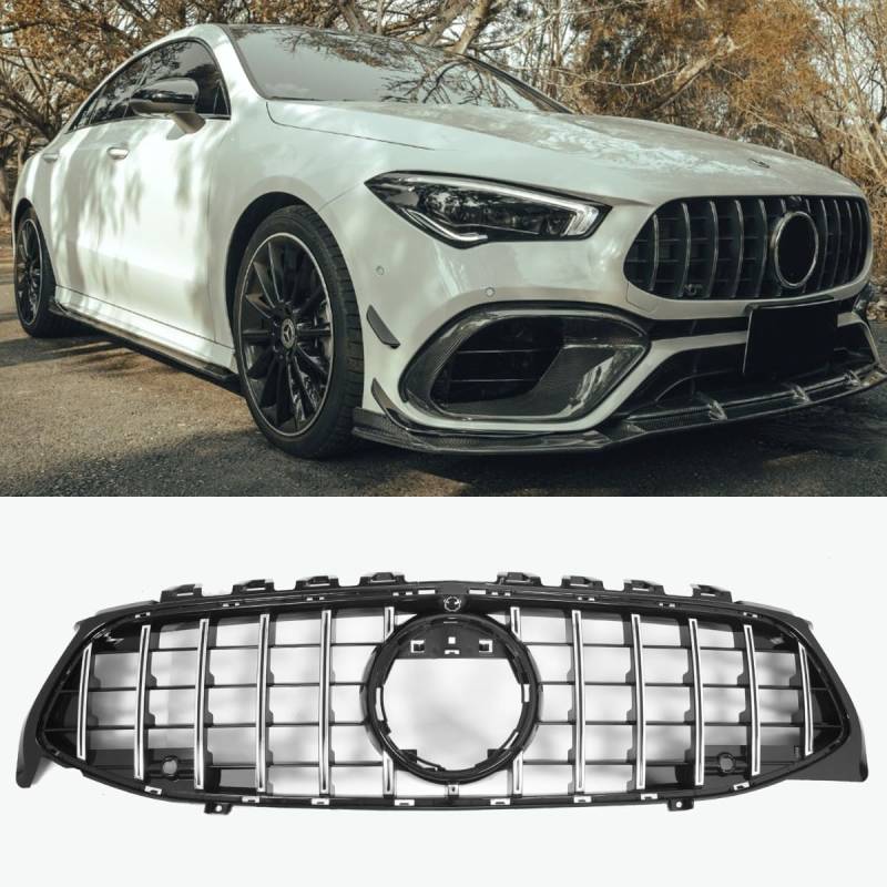 GCP Grill Sport Kühlergrill passt für Mercedes C118 W118 CLA PANAMERICANA AMG GT DESIGN von GCP