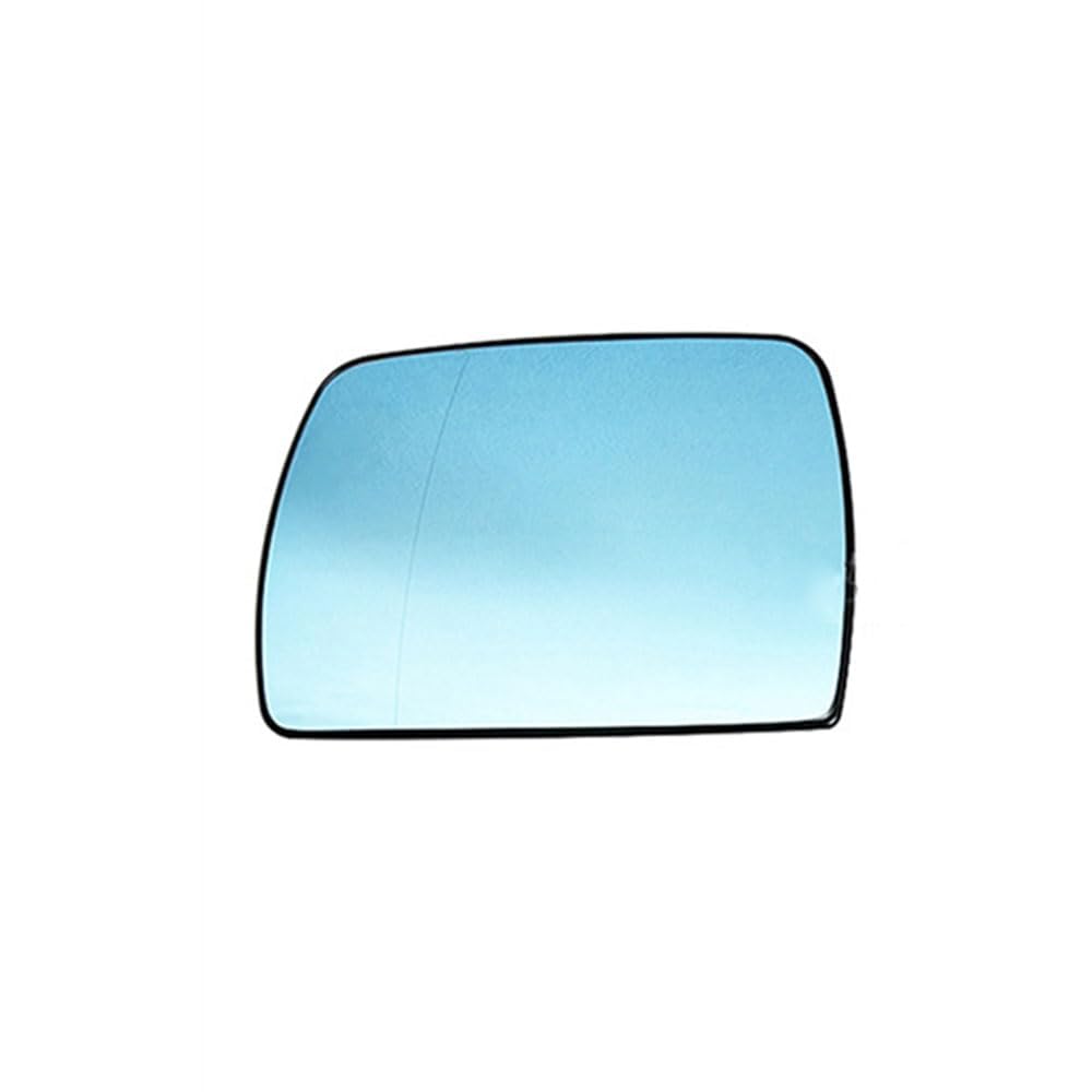 Flügel Spiegelglas Umkehrlinse Rückfahrglas Spiegel mit Heizfunktion/Spiegelglas Links Rechts mit Trägerplatte Ersatz für BMW X3 E83 2003-2010,Left-Blue von GCTRICL