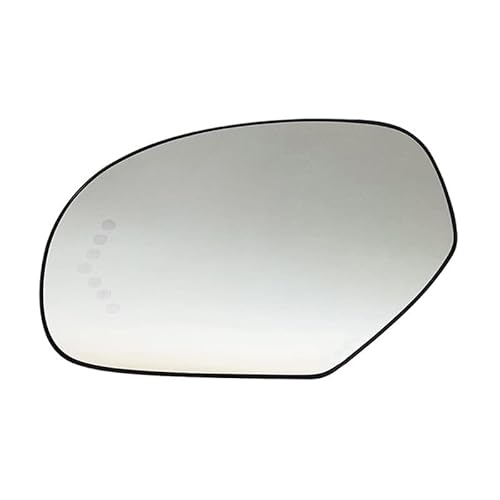 Flügel Spiegelglas Umkehrlinse Rückfahrglas Spiegel mit Heizfunktion/Spiegelglas Links Rechts mit Trägerplatte Ersatz für Cadillac Escalade/Escalade EXT 2007-2013,Left von GCTRICL